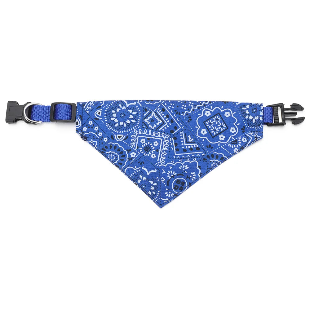 Bandana Stylé pour Chien - Foulard Triangulaire Réglable, Tendance et Confortable
