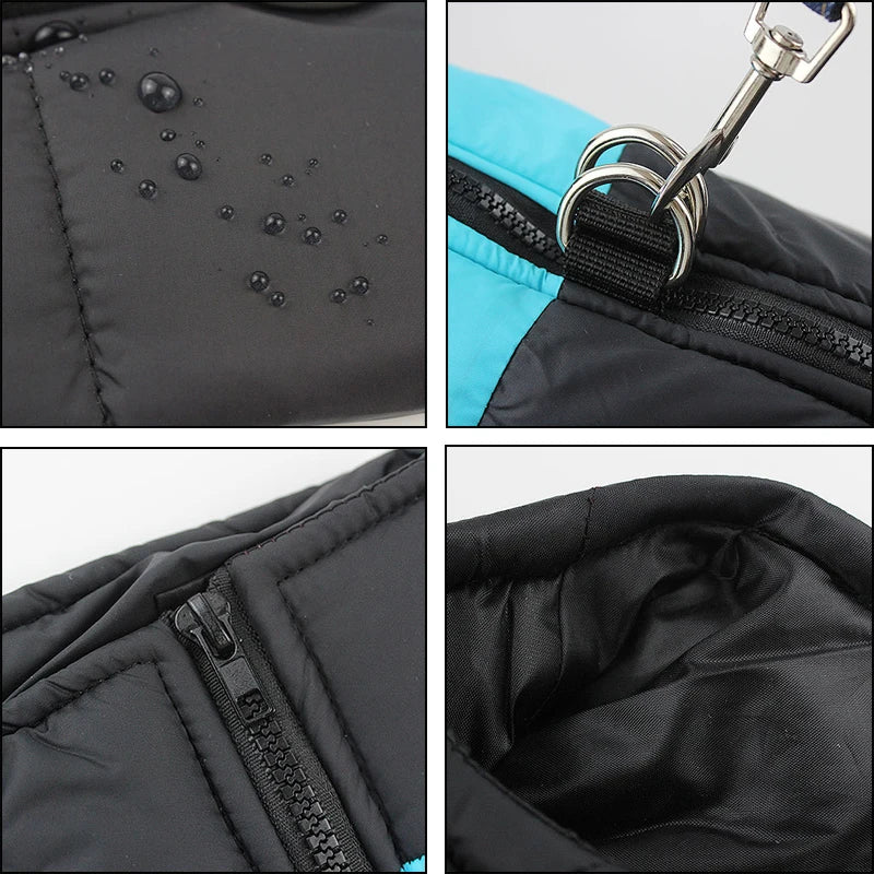 Manteau Imperméable pour Chien - Coupe-Vent Réfléchissant, du XS au XXL