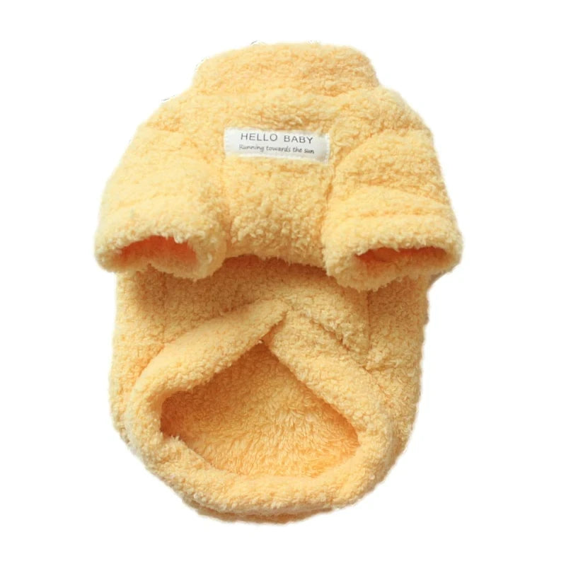 Pull en Peluche Douce pour Petit Chien - Chaud et Confortable, Hiver