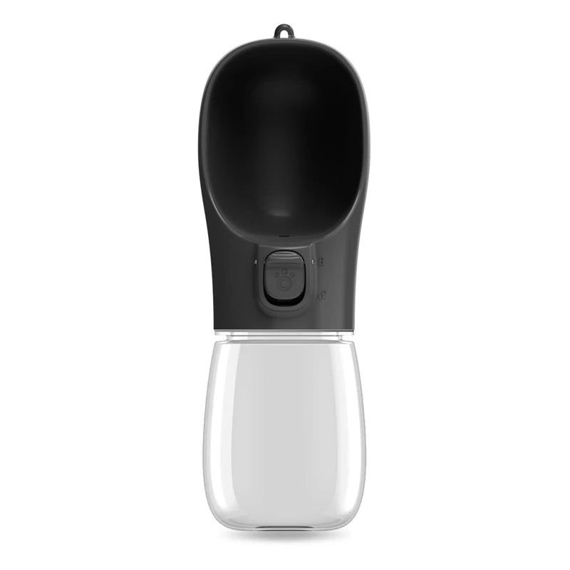 Bouteille d'Eau Portable pour Chien - Abreuvoir 2-en-1 Étanche pour Promenades