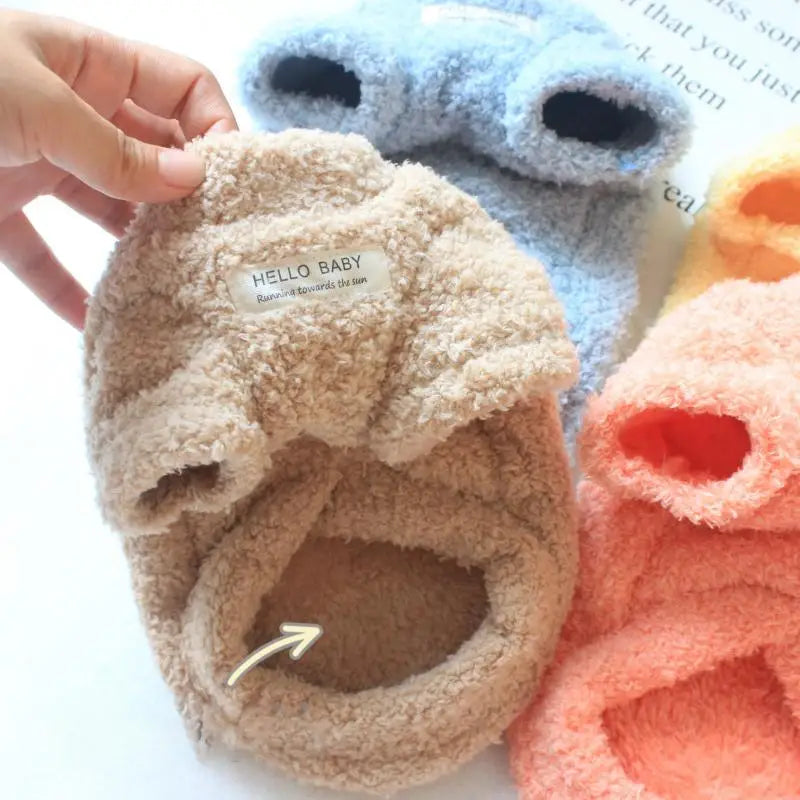 Pull en Peluche Douce pour Petit Chien - Chaud et Confortable, Hiver