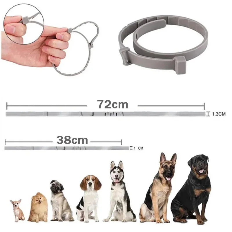 Collier Apaisant pour Chien Anxieux - Phéromones Naturelles, Réduit le Stress et l'Anxiété
