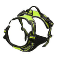 Harnais Anti-Traction Premium - Clip Frontal Réfléchissant pour Grands et Petits Chiens
