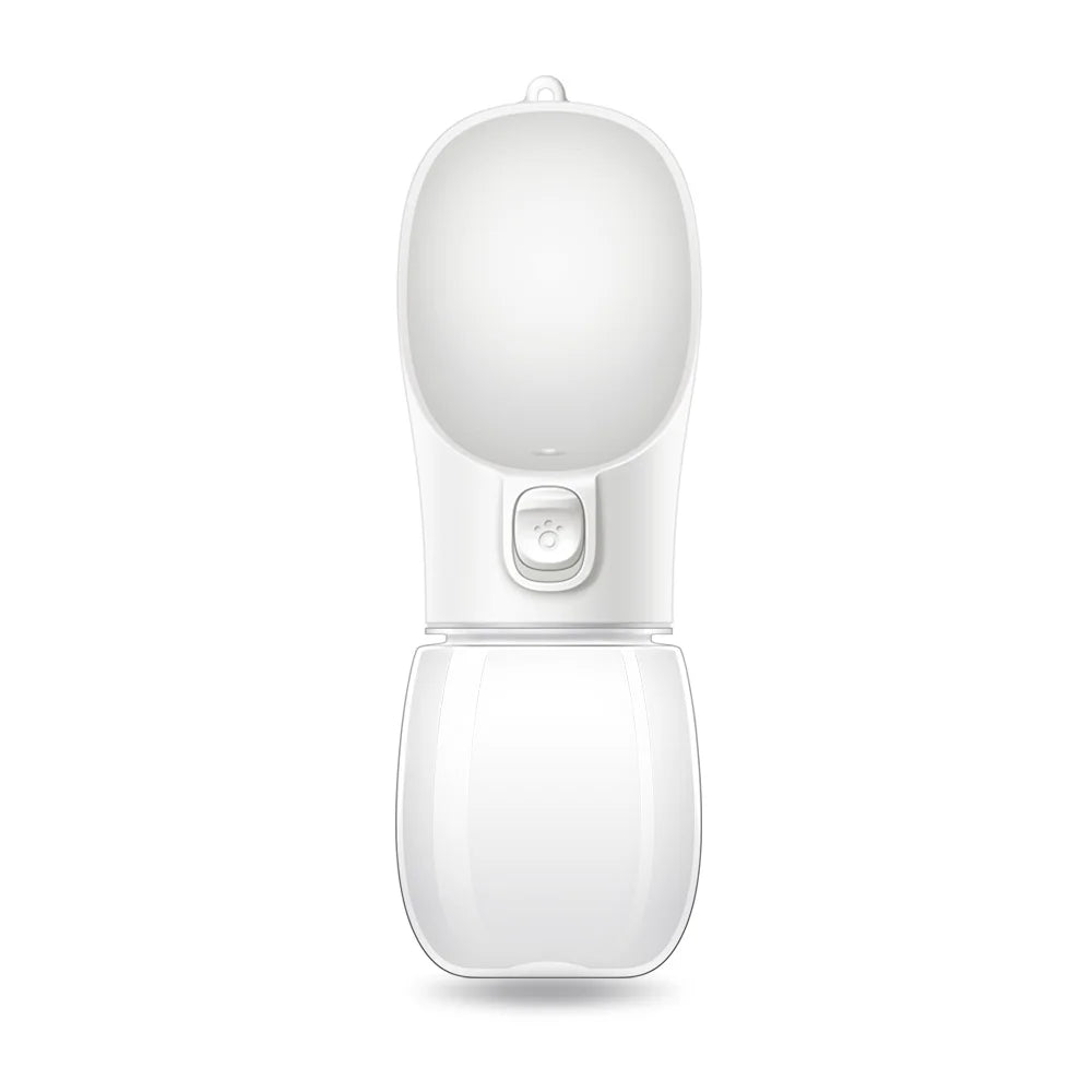 Bouteille d'Eau Portable pour Chien - Abreuvoir 2-en-1 Étanche pour Promenades